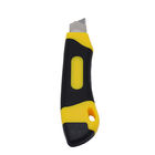 Coltello ritrattabile automatico, coltello dello strumento, un coltello pratico della lama del coltello di utilità della automatico-serratura di 18mm ABS+TPR